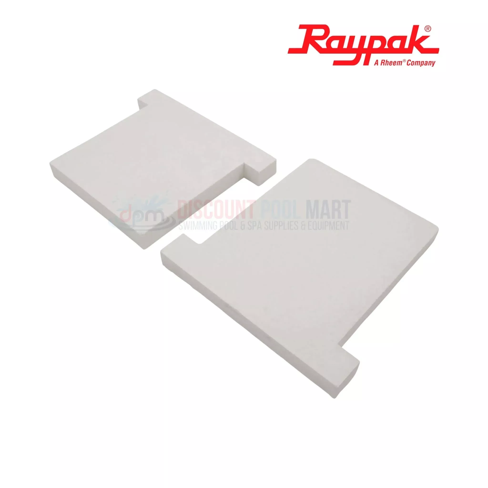 010080F | Raypak 207-407A Front & Rear Refractory Kit