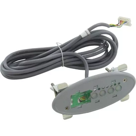 0200-007047 Topside Gecko TSC-3 Aux 4 Button Small Oval w/o Overlay