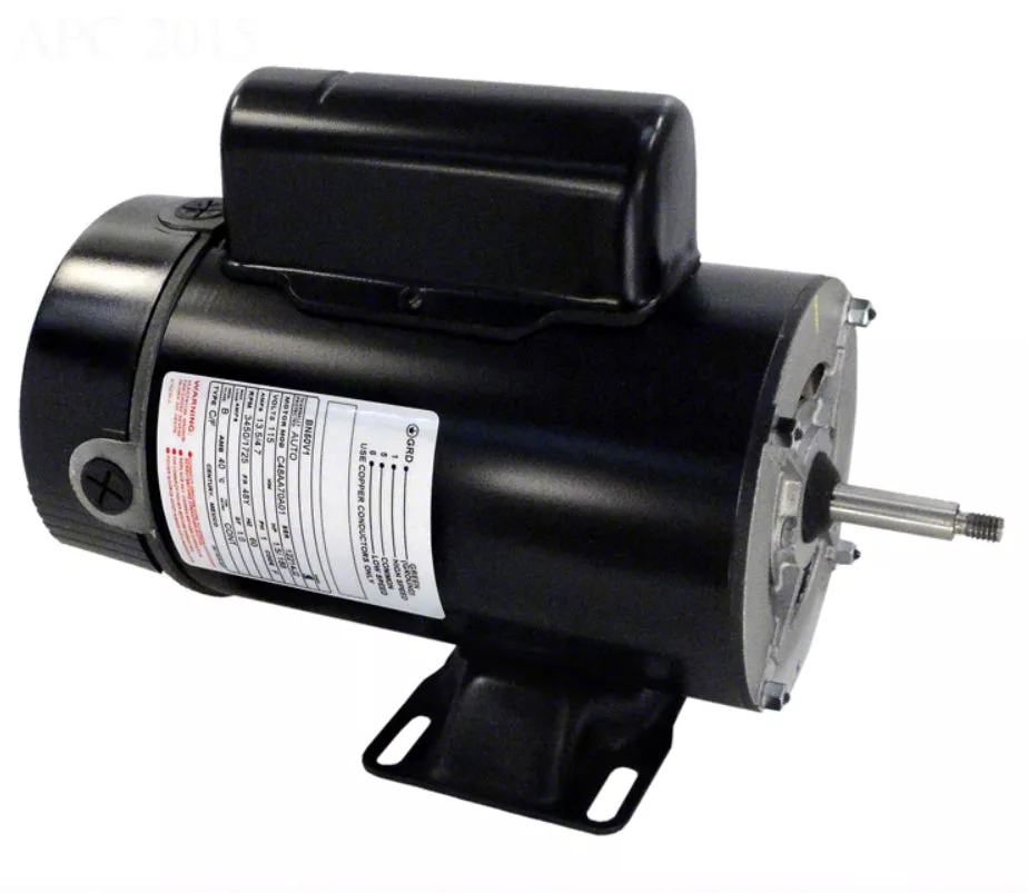 1-1/2 HP Pump Motor 48Y Frame – 2-Speed 1-Phase 115 Volts – Energy Efficient