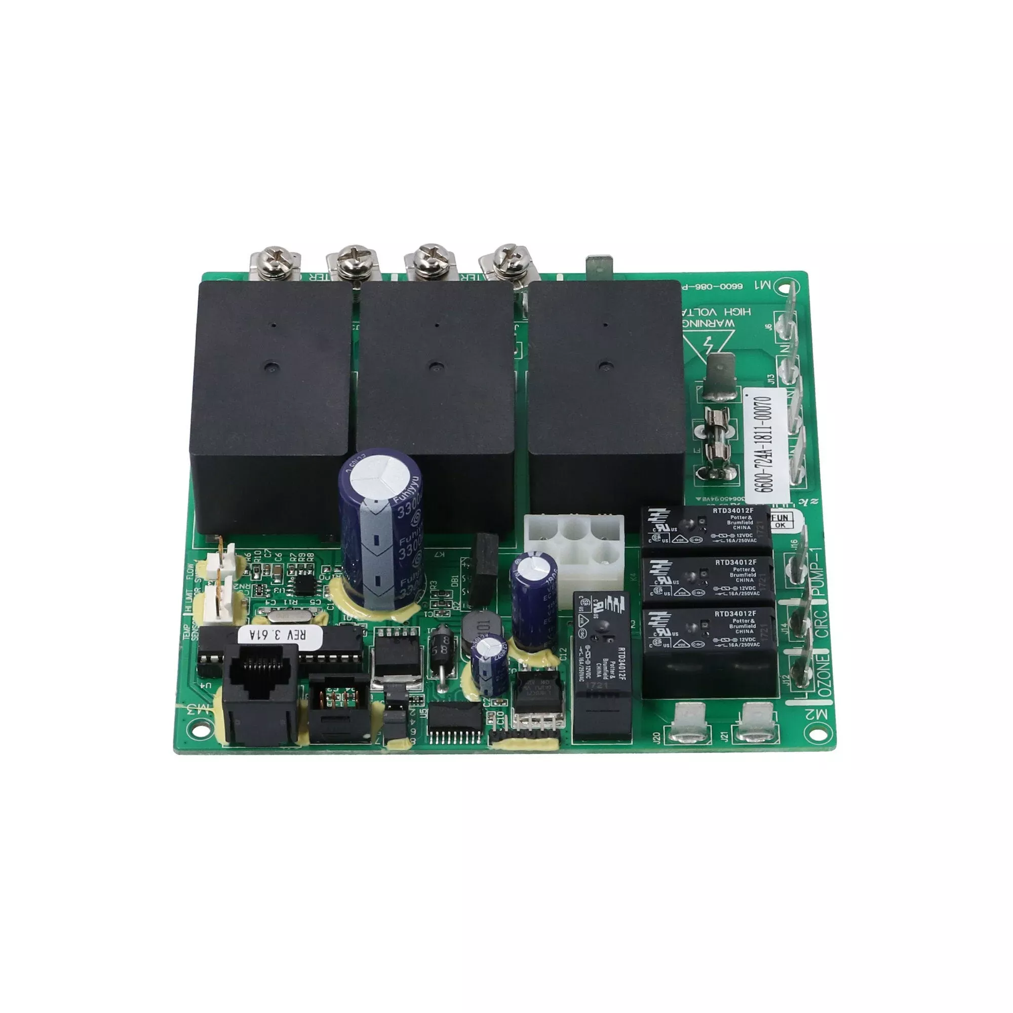 1-Pump 3-Relay 3.56+ Circuit Board 6600-724