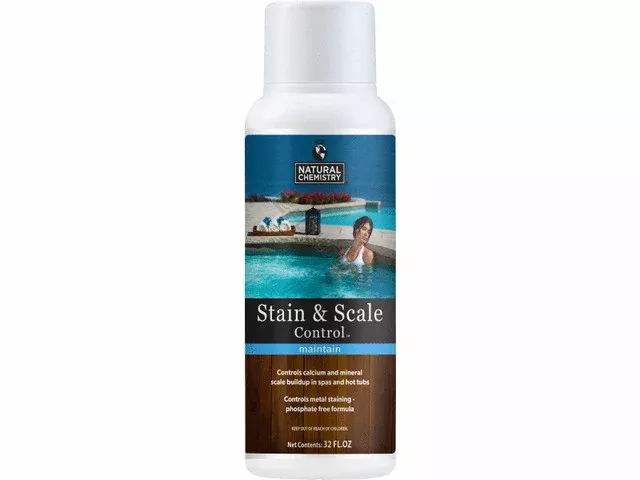 1 QT Natural Chemistry Spa Stain & Scale Control 14235NCM