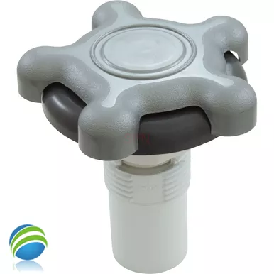 1" Top Access Air Control Valve, Star Handle-Graphite - New Style!