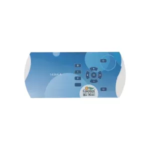 11 Button Dynasty K-600 Keypad Overlay 14365