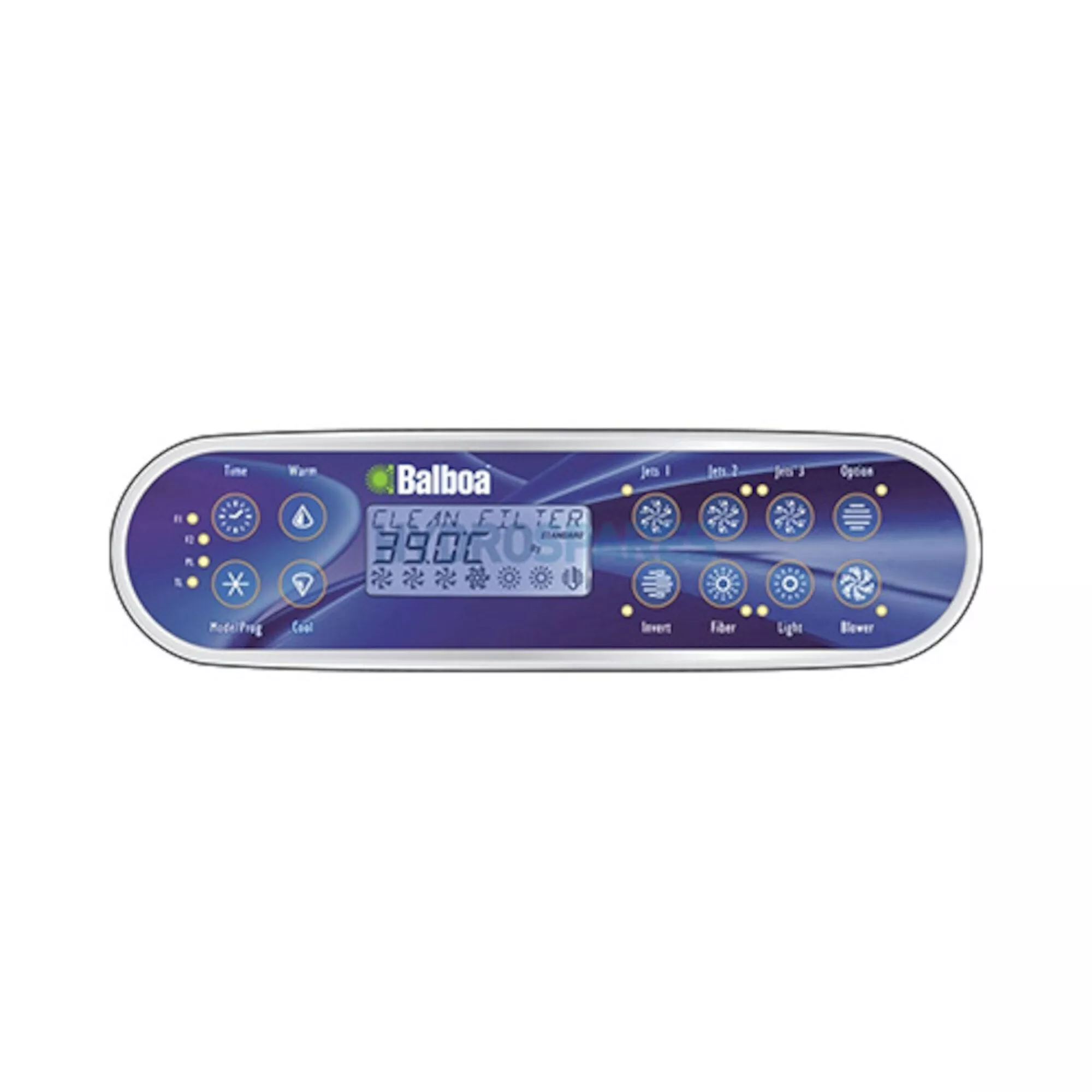 12 Button Balboa ML900 Keypad Overlay 12132