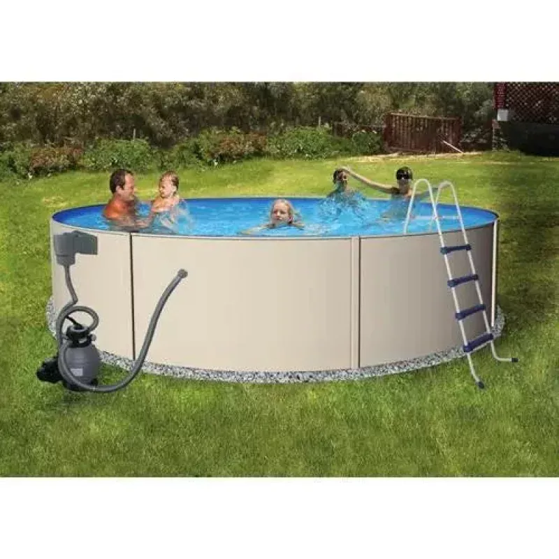 12’ Round 48” Blue Lagoon Pool Package
