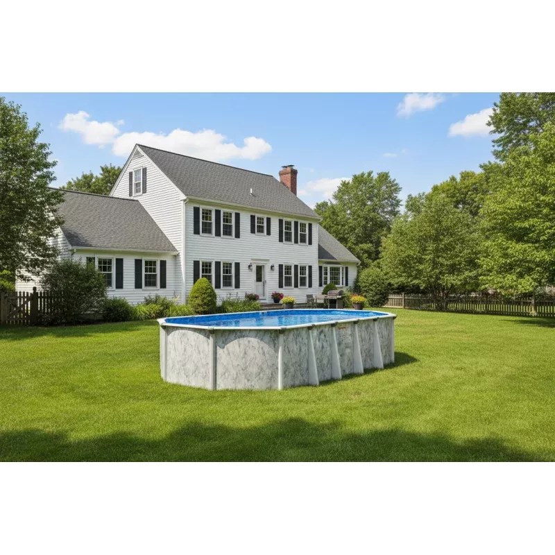 12′ x 18′ x 54″ Oval Ocean CurrentAbove Ground Pool