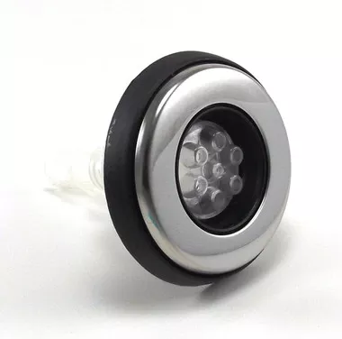 15718 DYNASTY 3" JET, 2019, MINI STORM, GLO, MULTI MASSAGE, THREADED, CLASSIC STYLE, BLACK-CLEAR