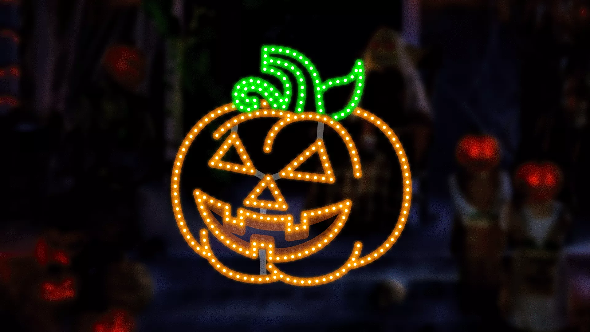 16″ LED Vibrant Motion Pumpkin