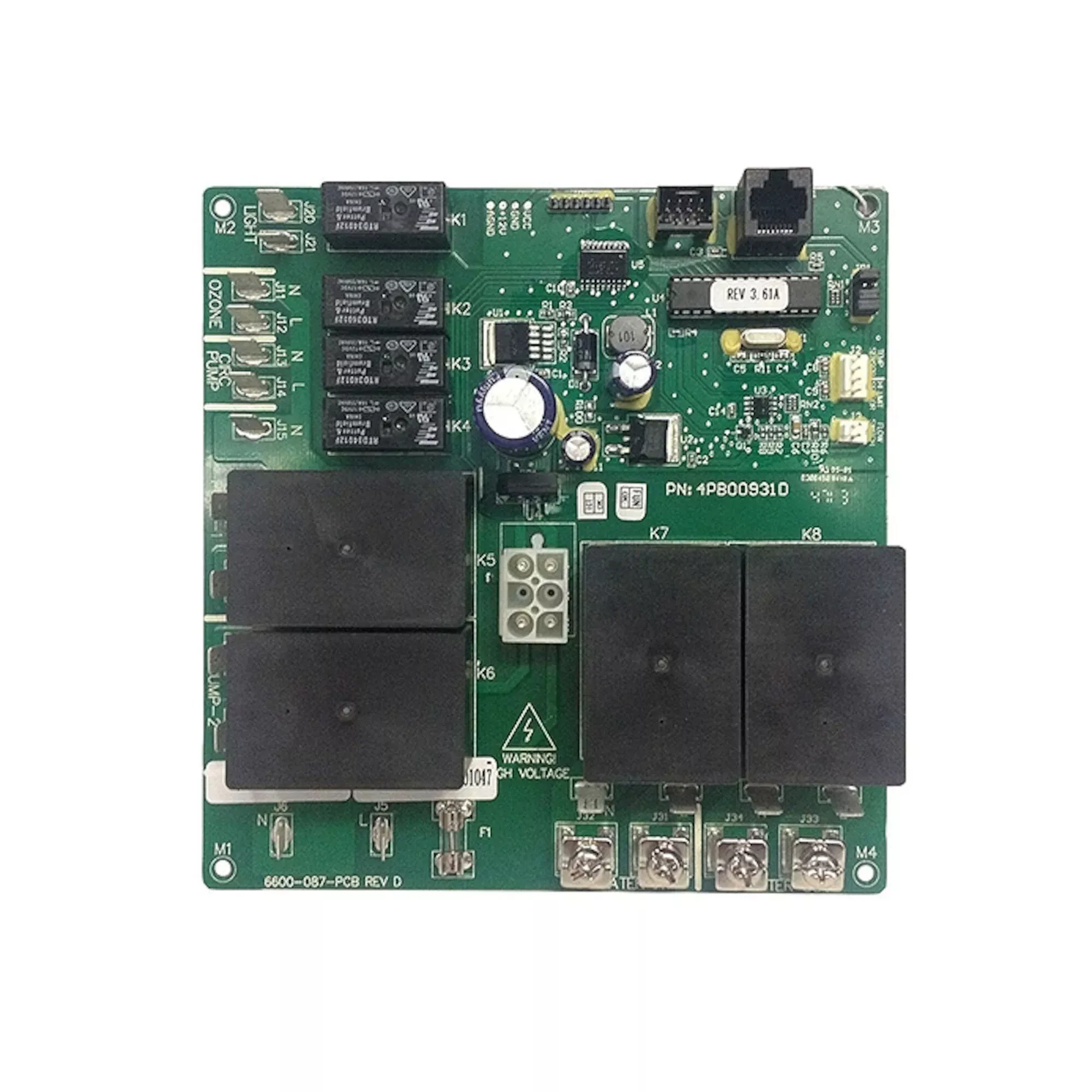 2-Pump 4-Relay 3.61 Circuit Board 6600-726