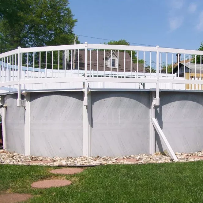 24″ Resin Above Ground Pool Fence Base Kits