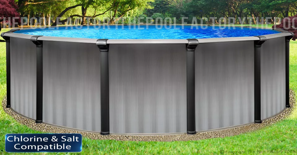 24’x54″ Saltwater Edge Round Pool