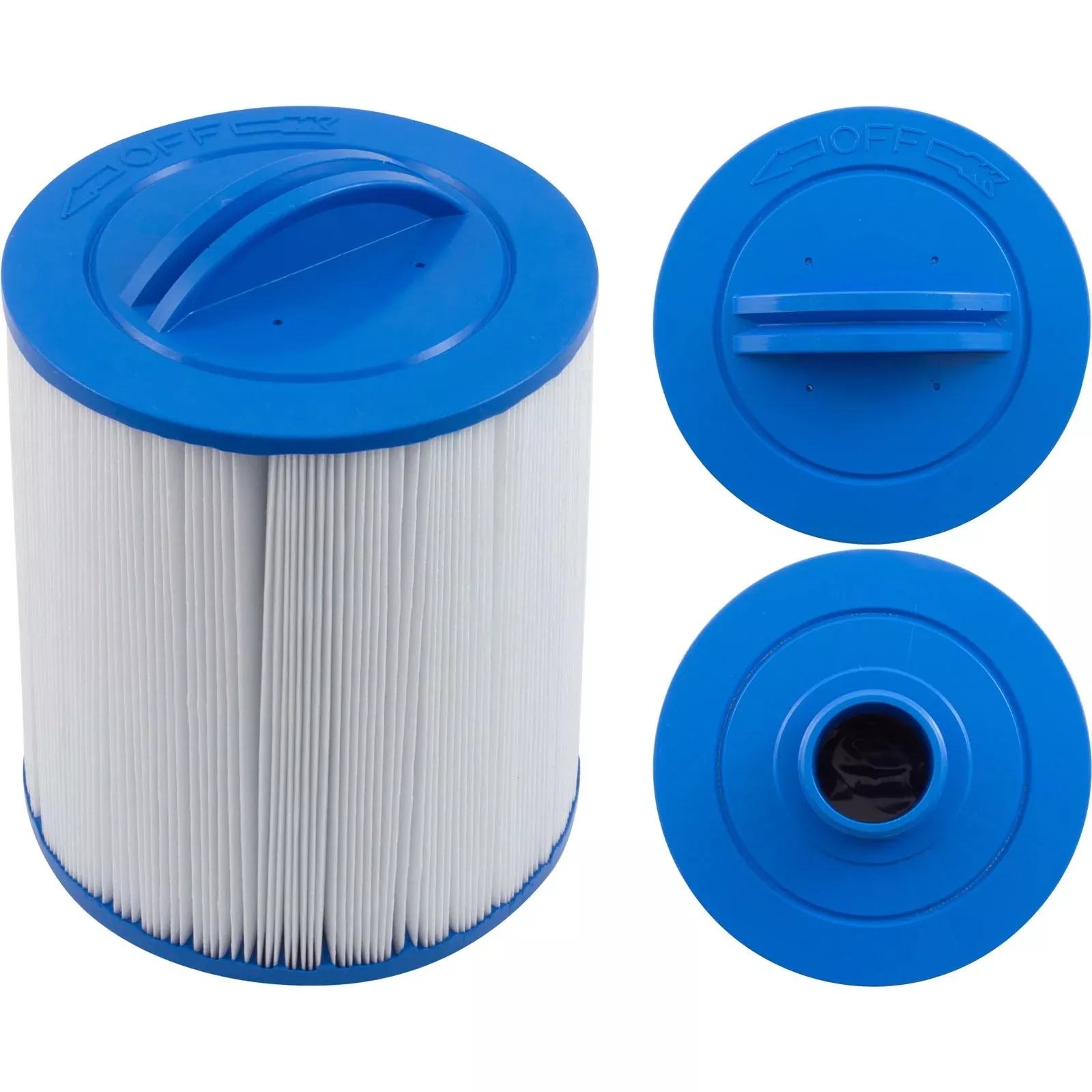 25 SQ.FT., 6″, W/1-1/2″ MPT Filter : 5CH-25