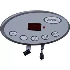 2600-331, Topside, Jacuzzi J-300 LED, 5 Button, P1, Lt, After 2008