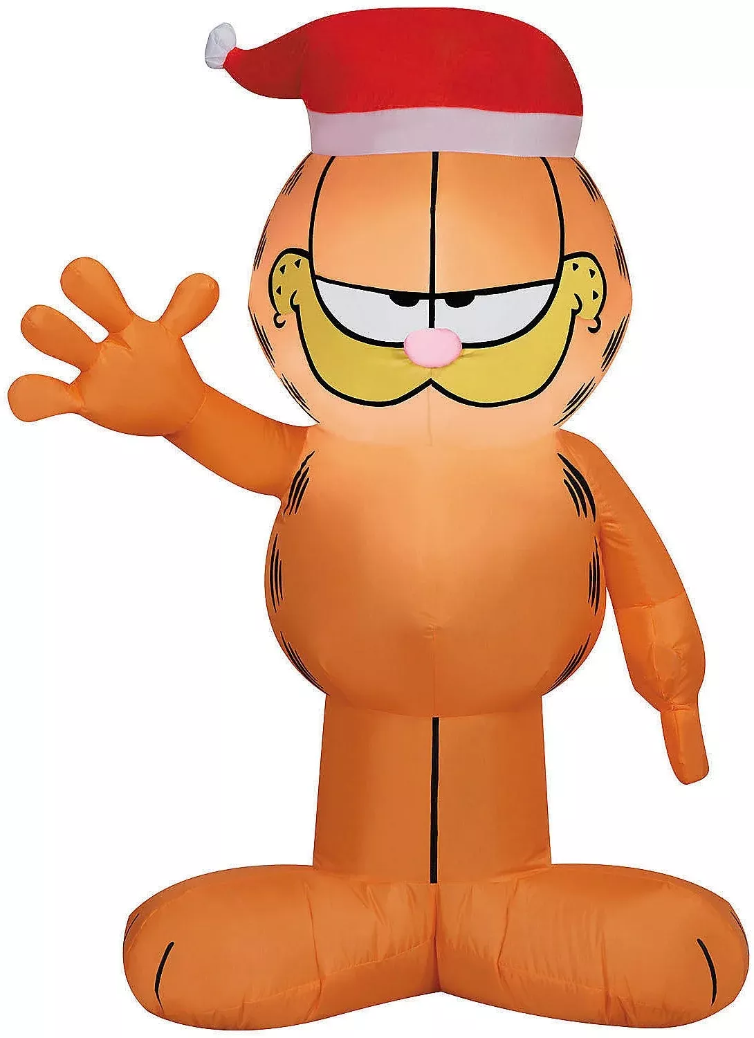 3.5′ Airblown Garfield with Santa Hat Christmas Inflatable