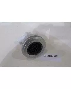 3" Artesian Halo Jet, Massage, PSS/Graphite, 03-3316-52K