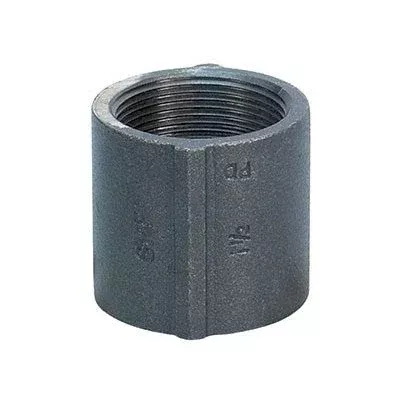320200058 (Anvil) | GL Cpl 1 Steel | 1″ Standard Black Steel Coupling