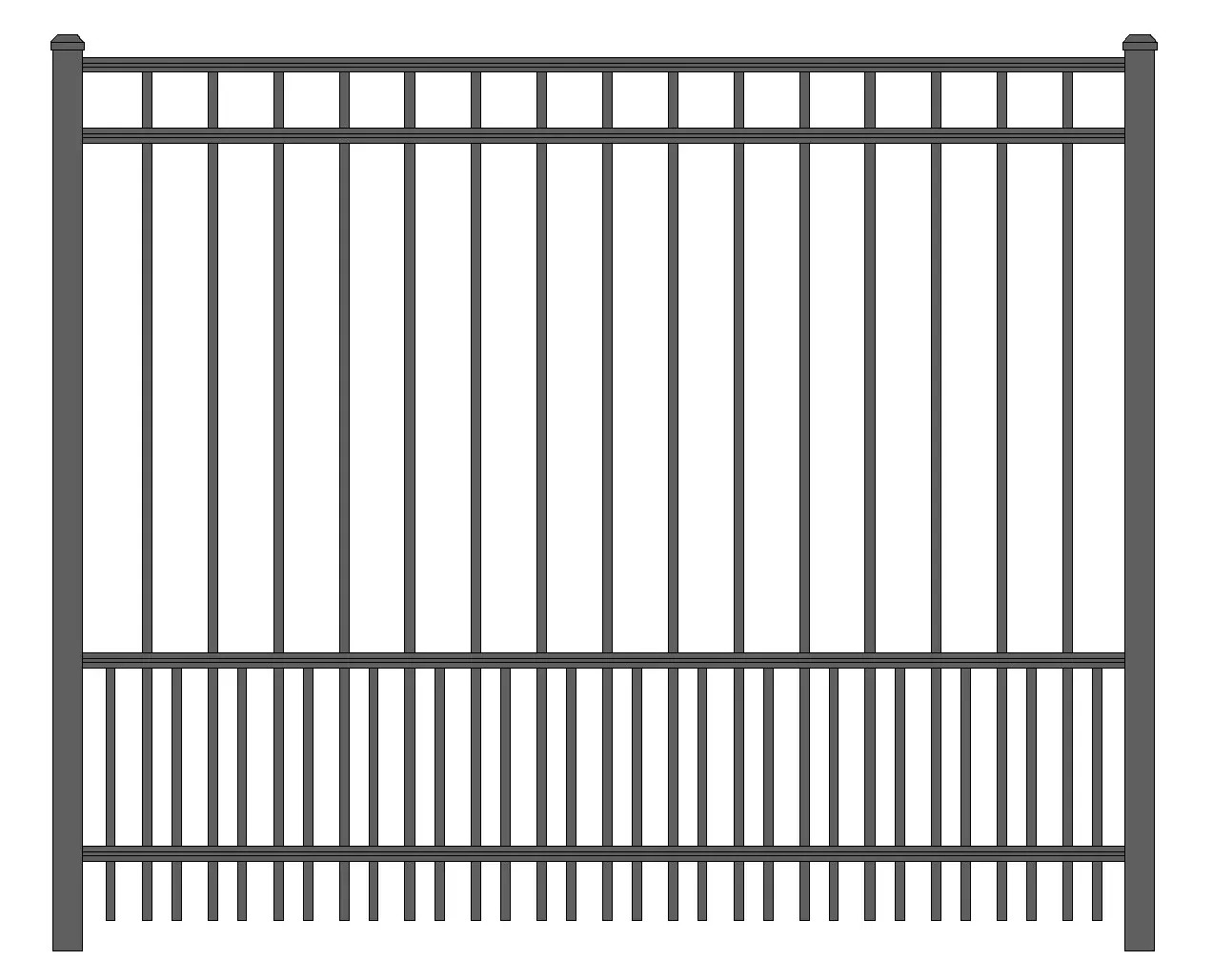 3230 PANEL THRU PICKET BTM