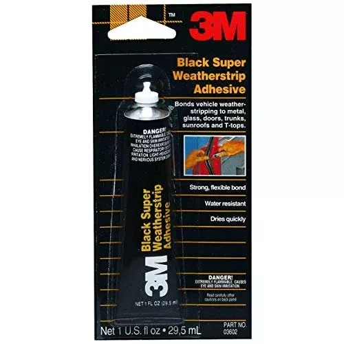3M Black Super Weatherstrip Adhesive