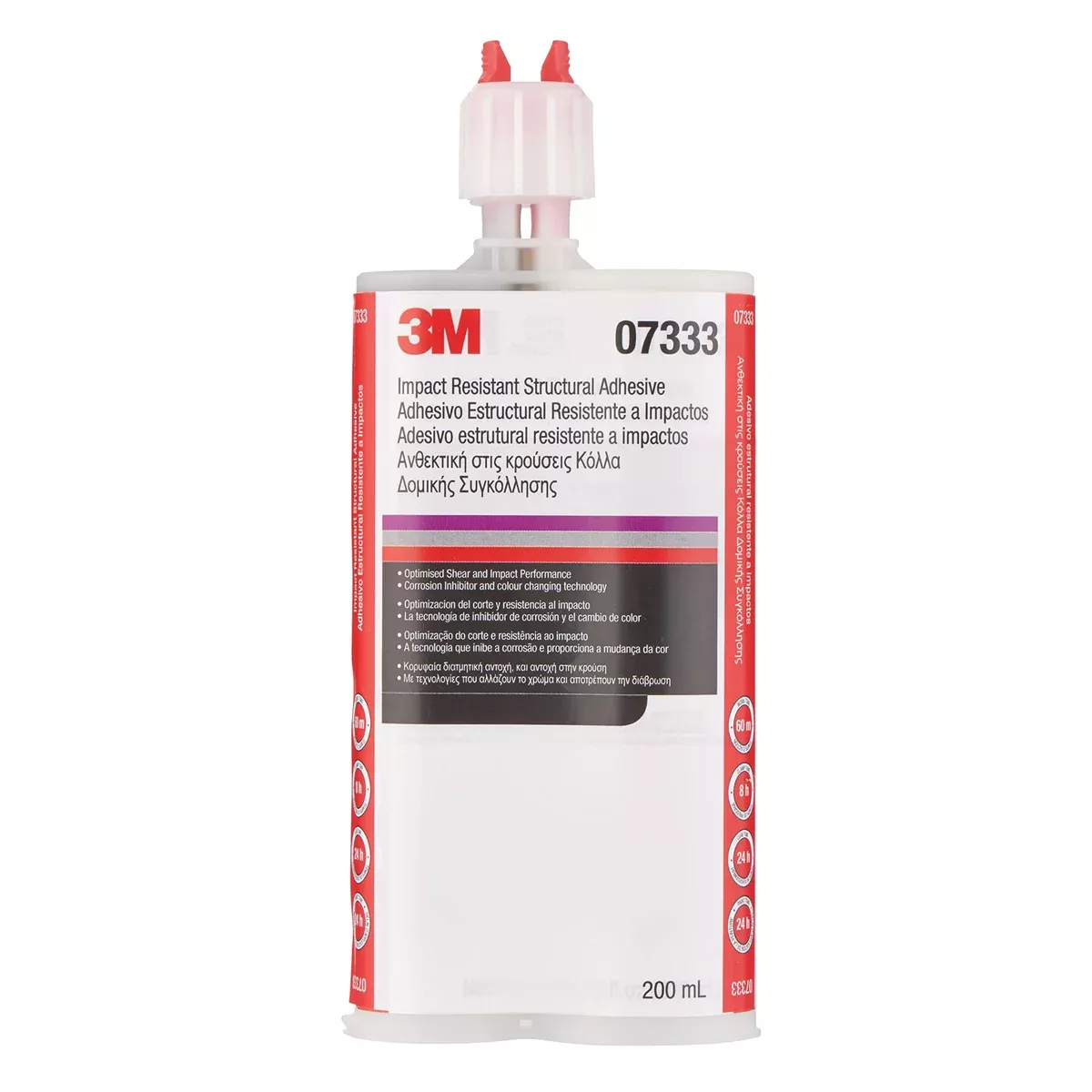 3M Panel Bonding or Structural Adhesive, Two-Part Epoxy, 200 mL Cartridge