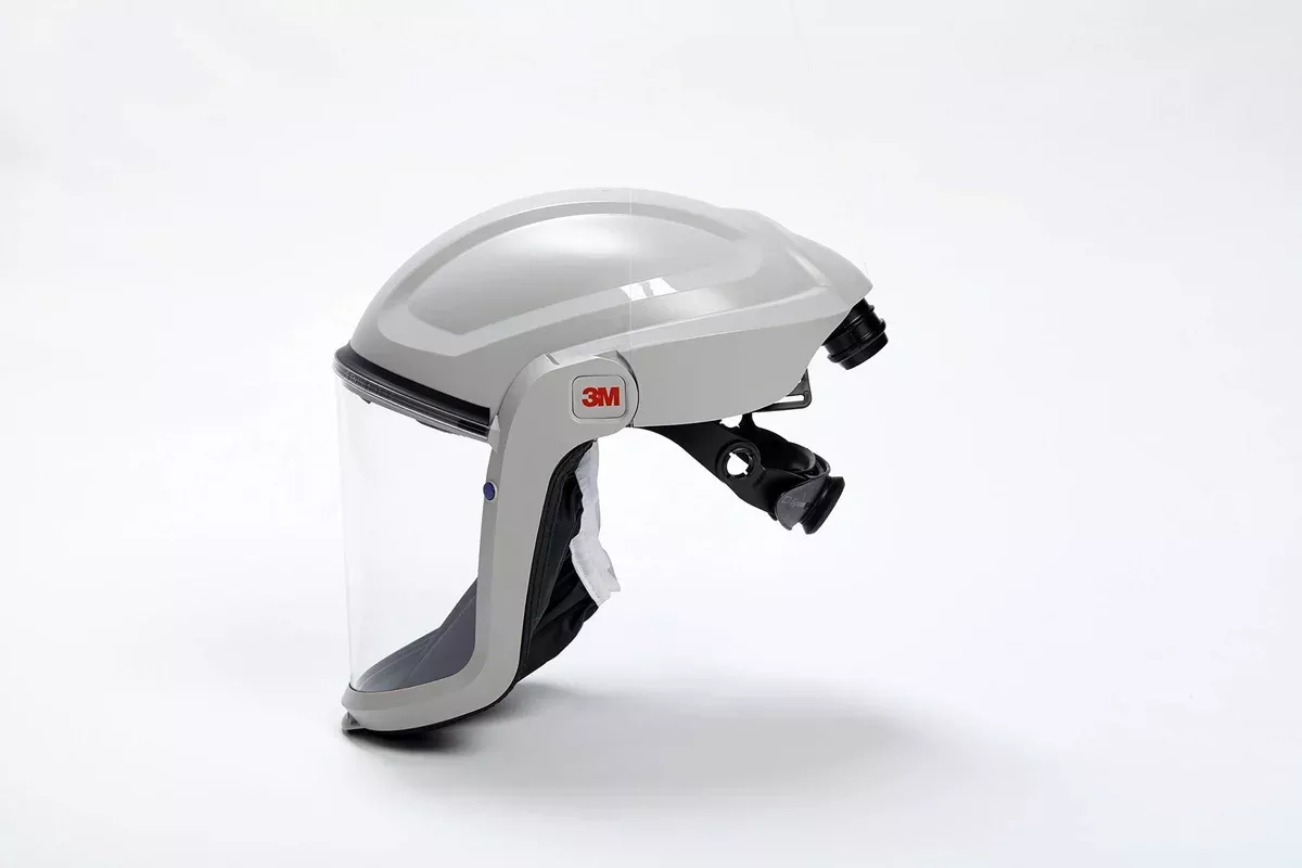3M Versaflo Respiratory Faceshield Assembly M-207, with FlameResistant Faceseal, 1 EA/Case Gray