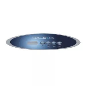 4 Button Balboa VL Series Keypad Overlay 11725