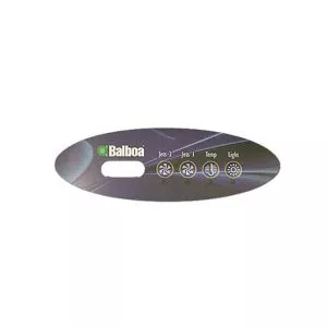 4 Button Balboa VL Series Keypad Overlay 11764