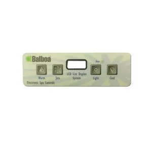 4 Button Balboa VL Series Keypad Overlay 11853