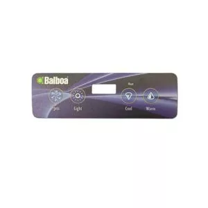 4 Button Balboa VL Series Keypad Overlay 11885