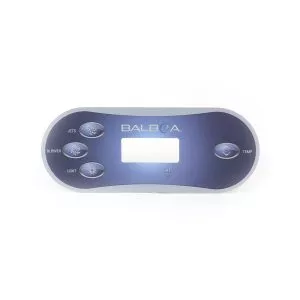 4 Button Balboa VL Series Keypad Overlay 11946