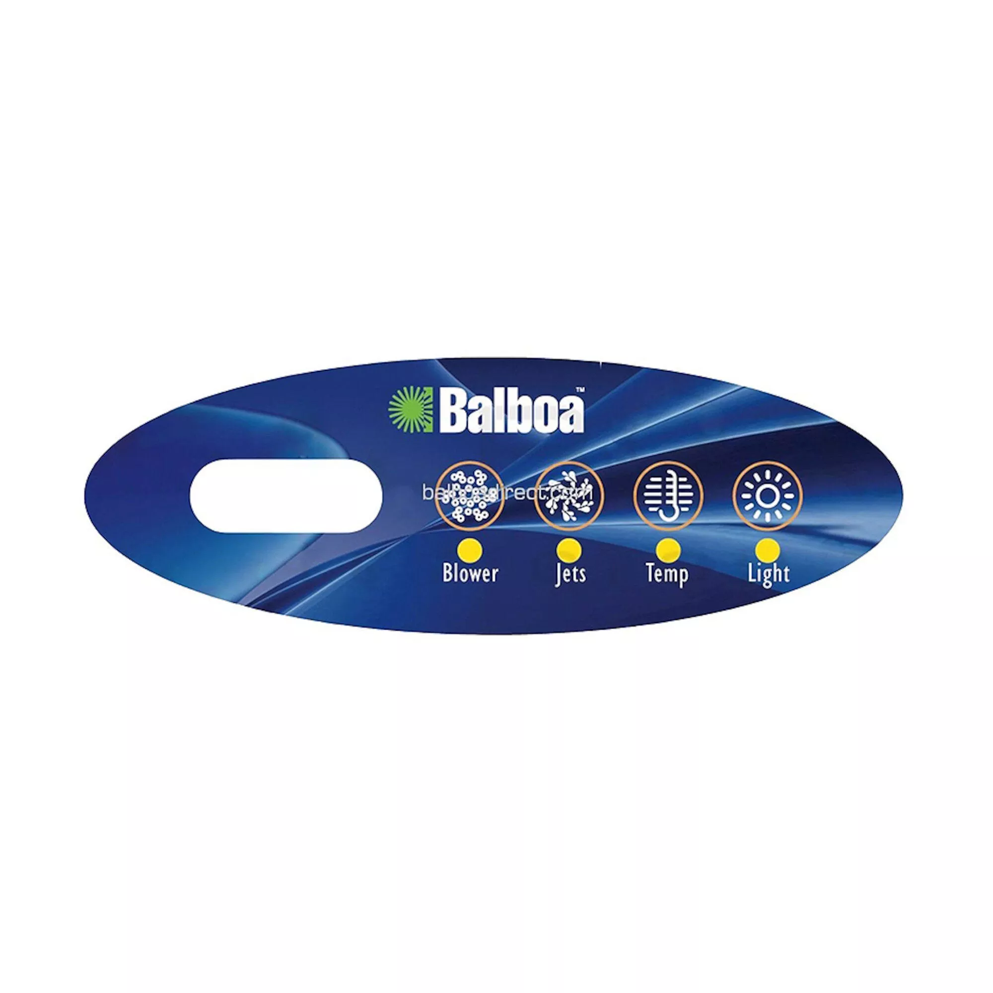 4 Button Balboa VL200 Keypad Overlay 11095