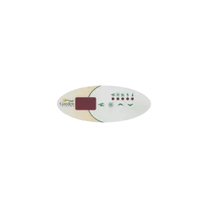 4 Button Dynasty K-9 Keypad Overlay 10376