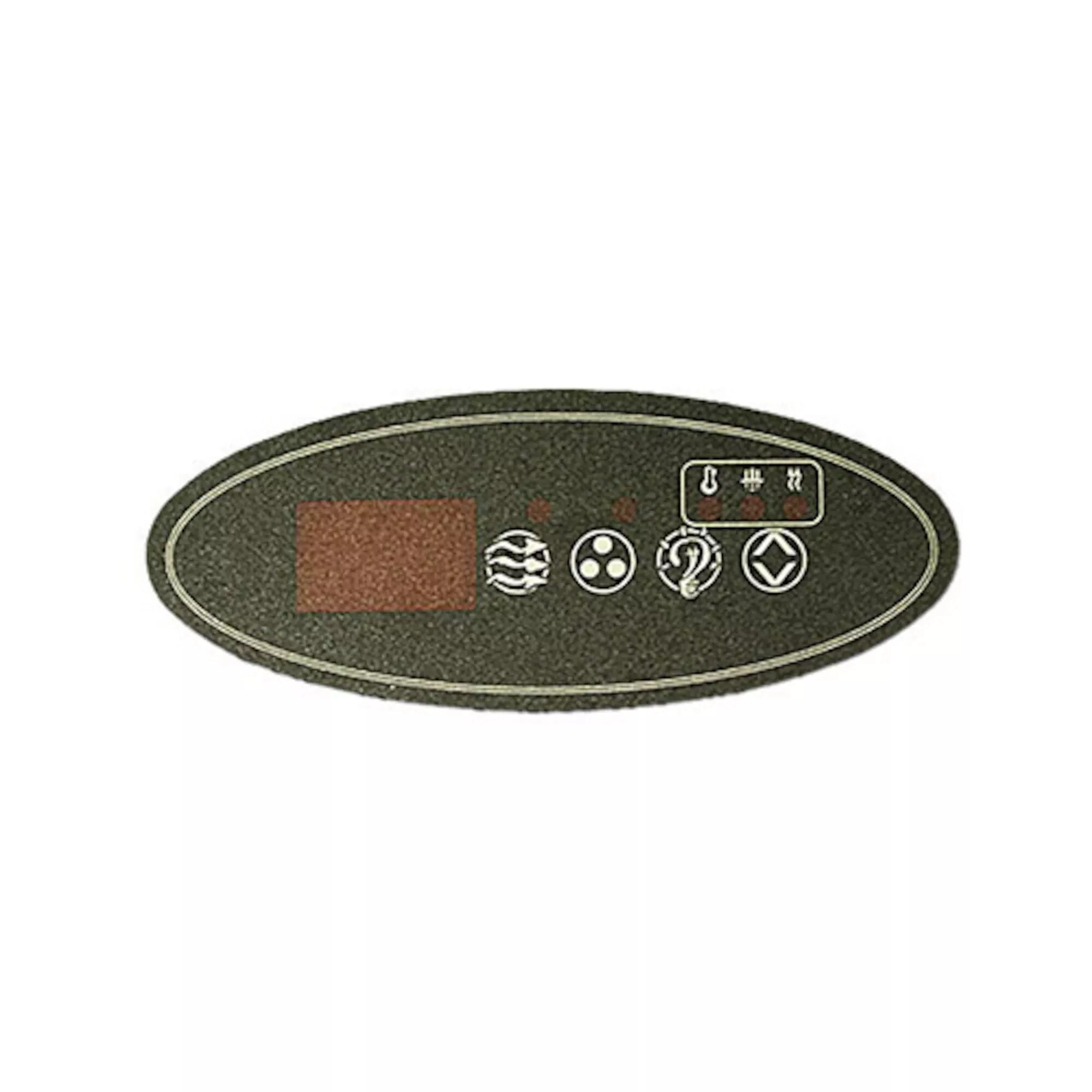 4 Button Hydro-Quip ECO Series Keypad Overlay 80-0202