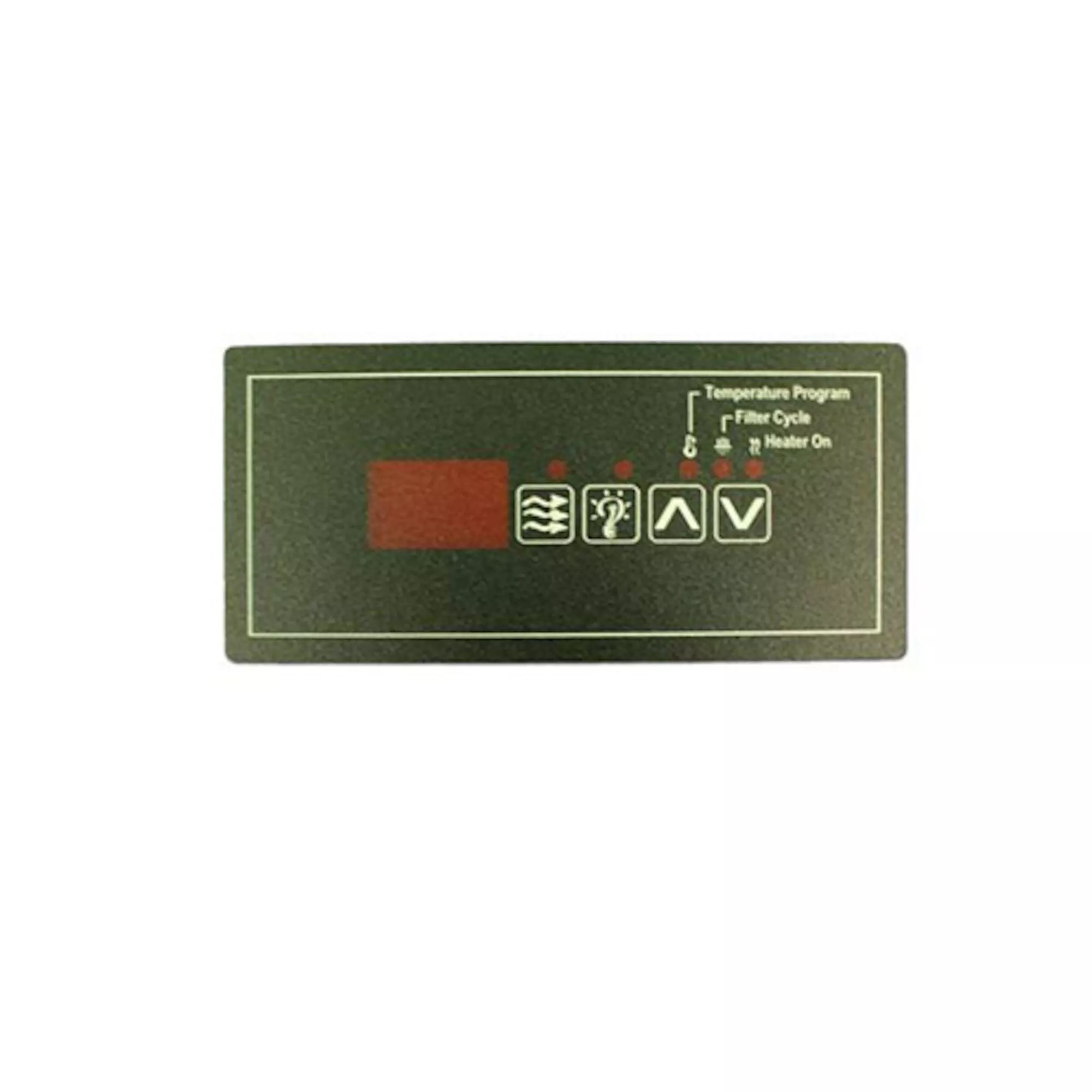 4 Button Hydro-Quip ECO Series Keypad Overlay 80-0207