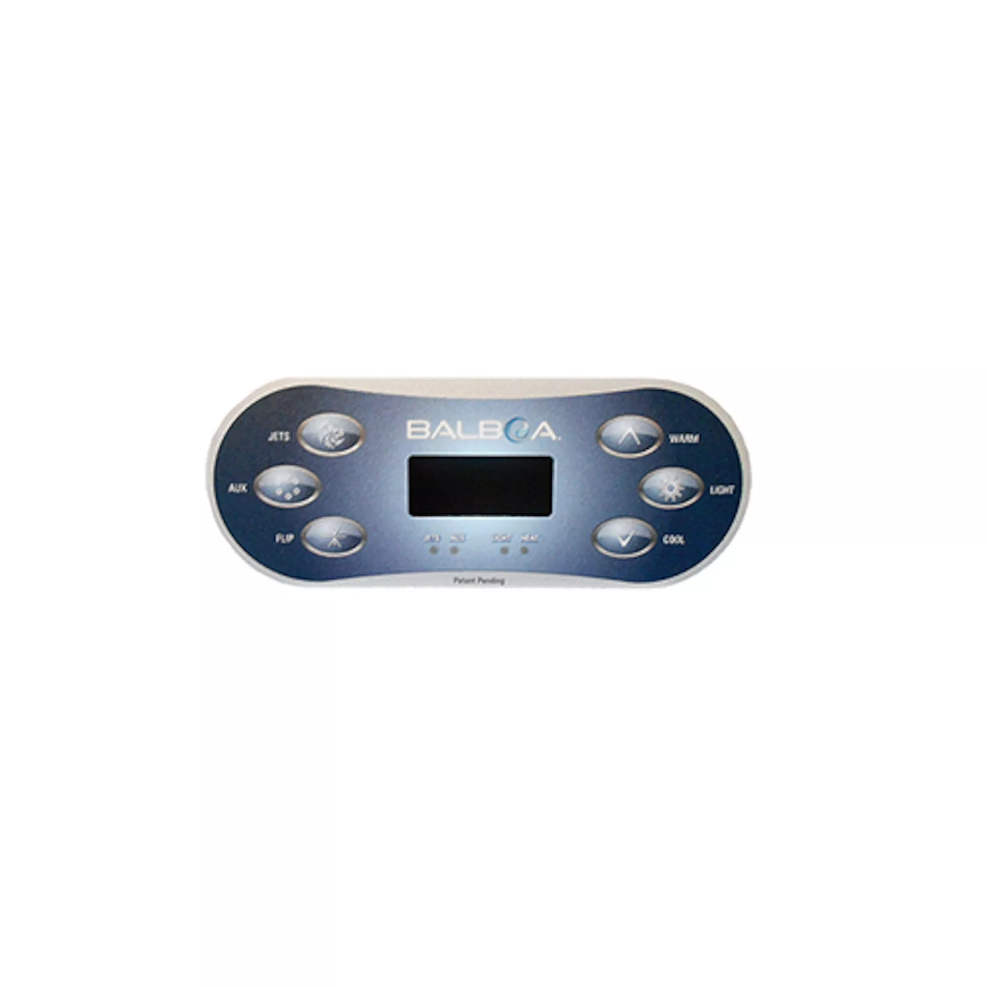 6 Button Balboa TP Series Keypad Overlay 12198