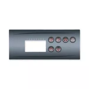 6 Button Hydro-Quip ECO Series Keypad Overlay 80-0203