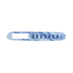 7 Button Dimension One TSC-24 Keypad Overlay 01560-350