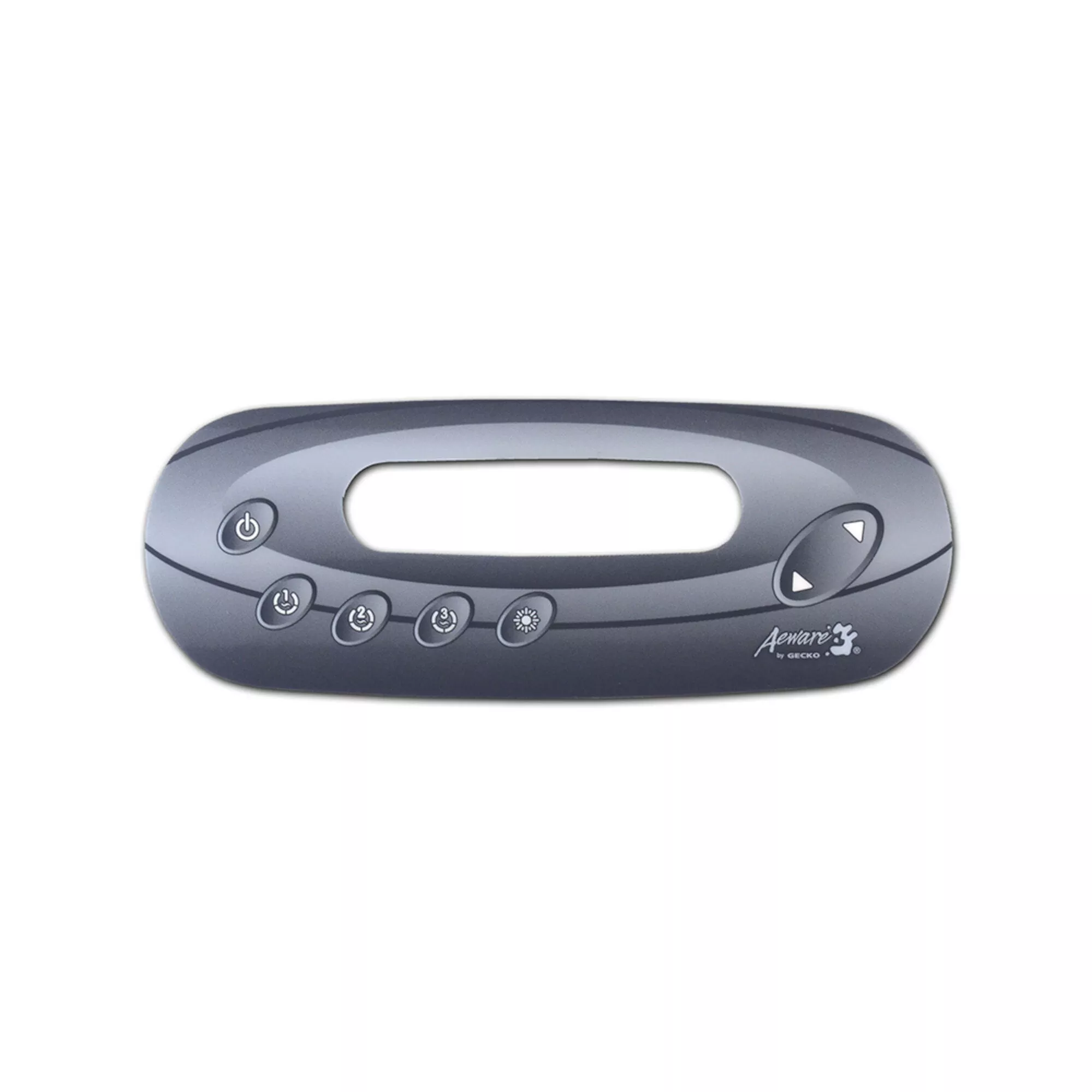 7 Button Gecko IN.K Series Keypad Overlay 9916-101335