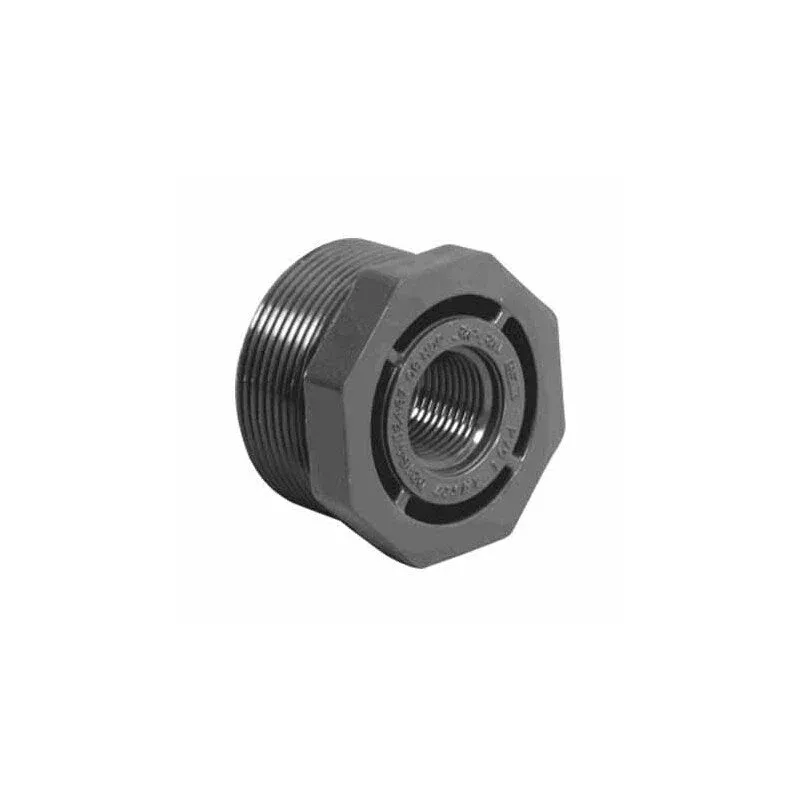 .75″ X .25″ MPT X FPT REDUCER BUSHING SCHEDULE 80 GRAY FLUSH