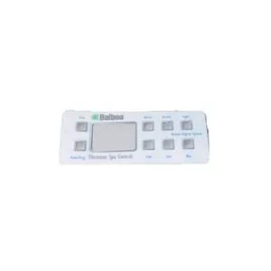 8 Button Balboa VL801D Keypad Overlay 10823