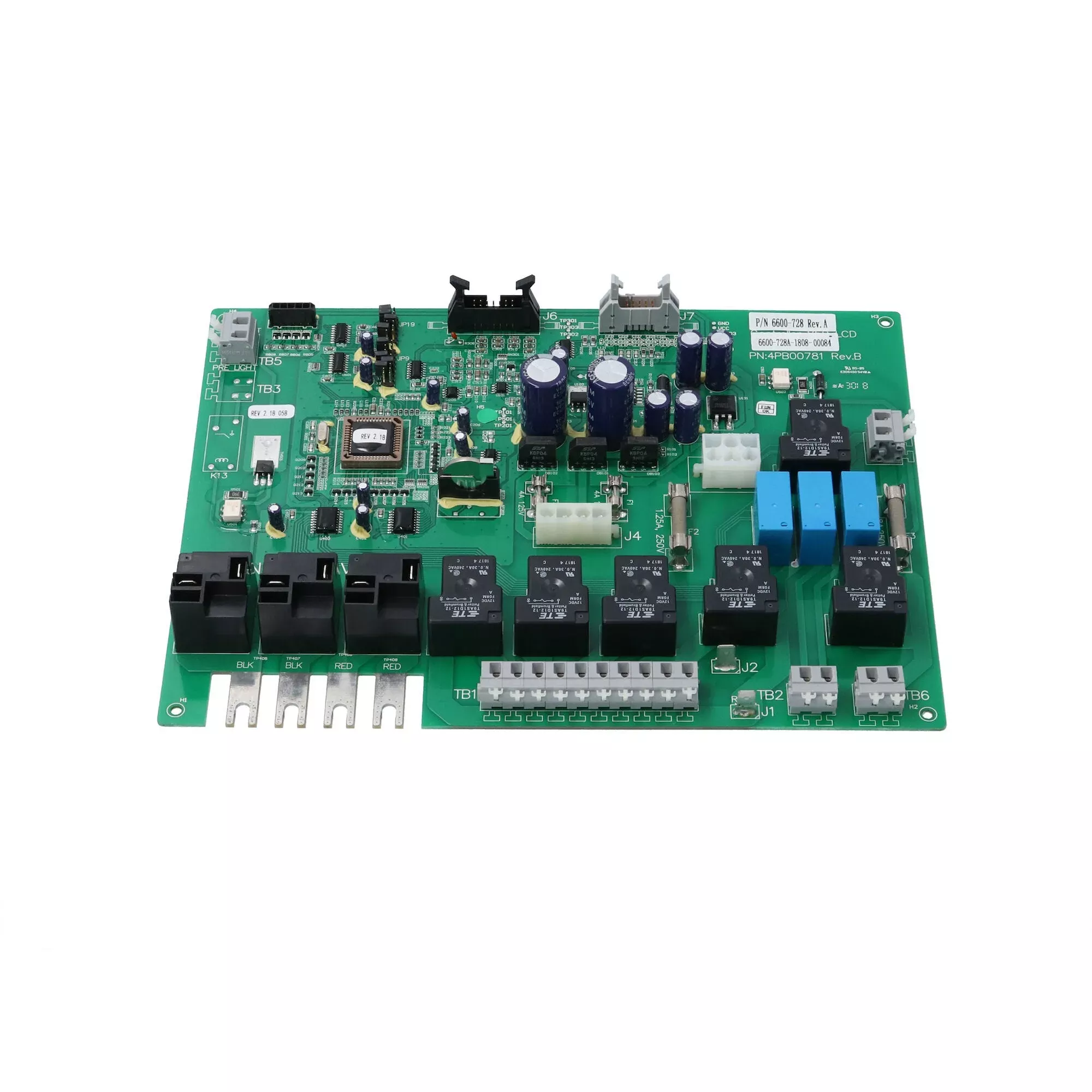 880/J-400 2-Pump Circuit Board 6600-728