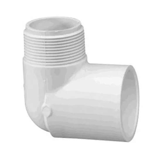 90 elbow 1" slip x 1" male pipe thread sch 40 410010