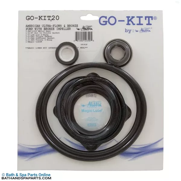 Aladdin American Ultra-Flow/Bronze Pump Go-Kit 20 (GO-KIT 20)