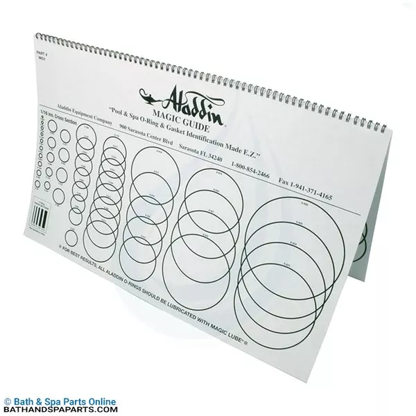 Aladdin Complete O-Ring Chart [All Sizes] (MG1)