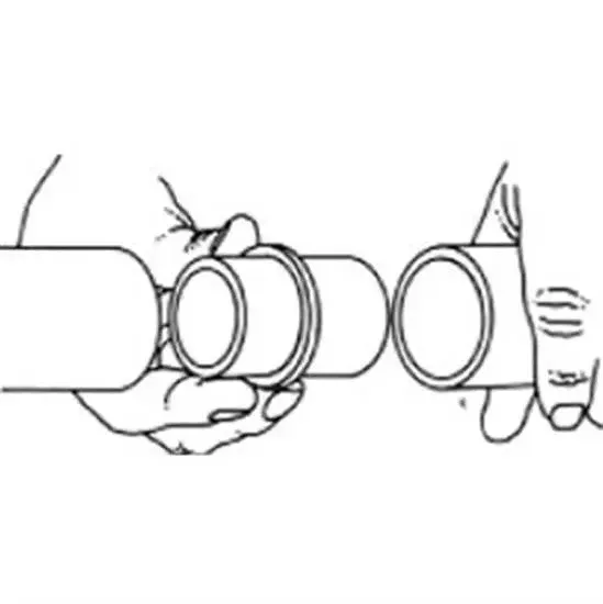 American Granby 1.5″ PVC Pipe Insider Connector