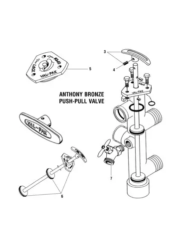 ANTHONY SLIDE VALVE SEAL KIT