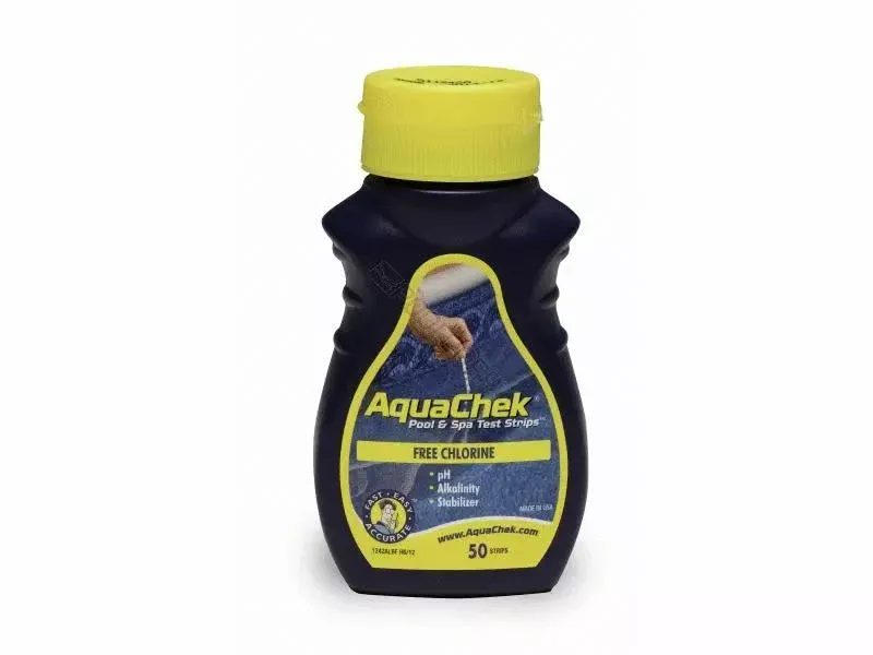AquaChek 4-Way Test Strips Chlorine – QTY: 50