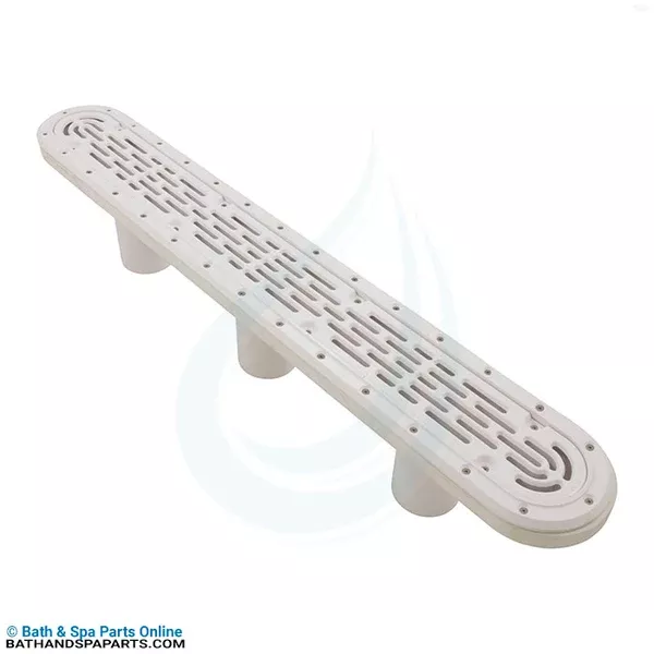 AquaStar 32″ Vinyl Channel Drain [White] (32CDFLV101)