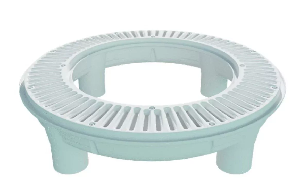 AQUASTAR POOL PRODUCTSPC101 White Perfect Circle Assembly