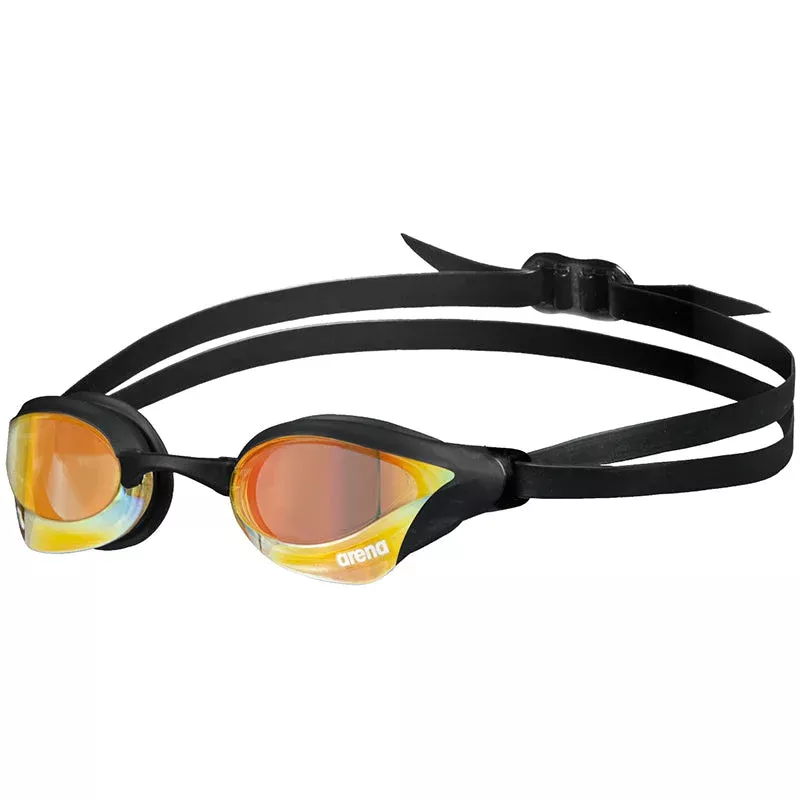 Arena – Cobra Core Swipe Mirror Goggle – Yellow Copper/Black