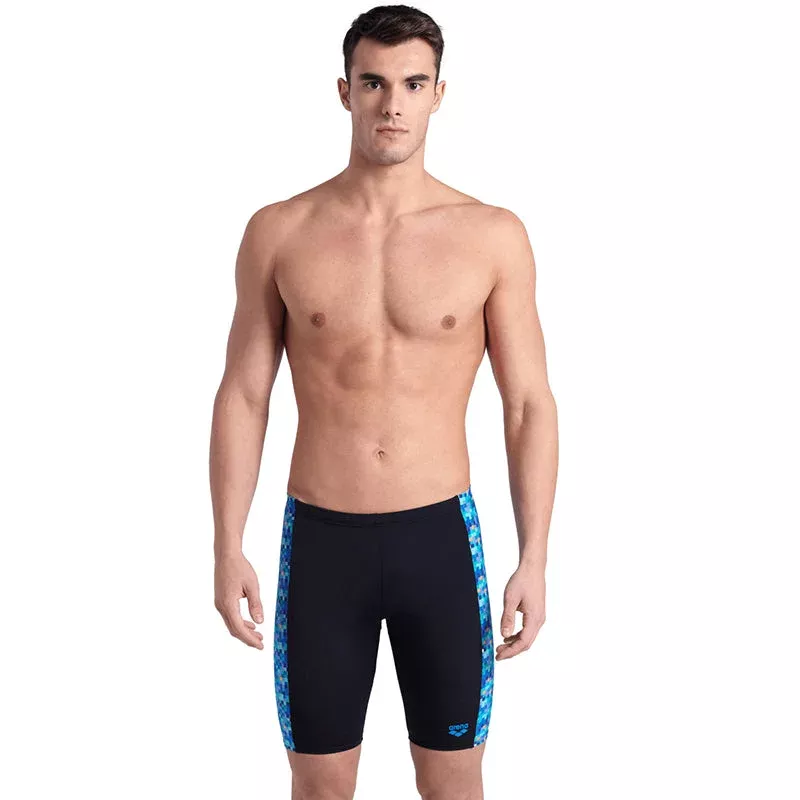 Arena – Pooltiles Men’s Jammer – Black/Blue Multi